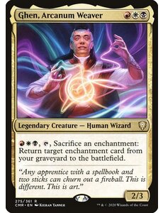 Magic: The Gathering Ghen, Arcanum Weaver (275) Lightly Played Foil