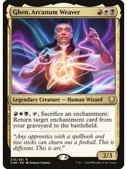 Magic: The Gathering Ghen, Arcanum Weaver (275) Near Mint