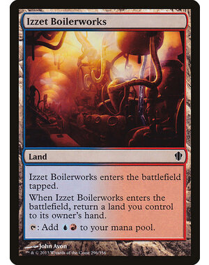 Magic: The Gathering Izzet Boilerworks (296) Lightly Played