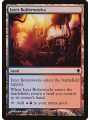 Magic: The Gathering Izzet Boilerworks (296) Moderately Played