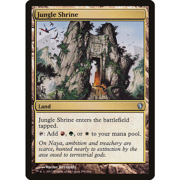 Magic: The Gathering Jungle Shrine (299) Lightly Played