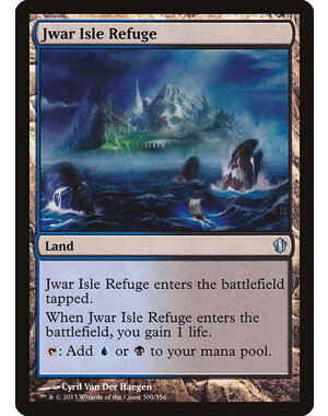 Magic: The Gathering Jwar Isle Refuge (300) Lightly Played