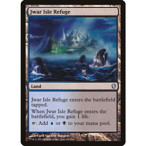 Magic: The Gathering Jwar Isle Refuge (300) Lightly Played