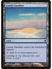 Magic: The Gathering Lonely Sandbar (305) Lightly Played