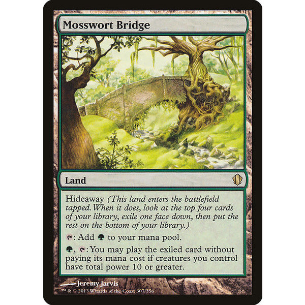 Magic: The Gathering Mosswort Bridge (307) Moderately Played