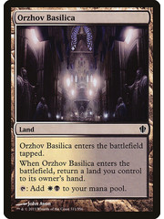 Magic: The Gathering Orzhov Basilica (311) Heavily Played