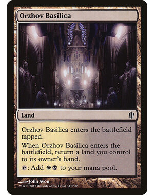 Magic: The Gathering Orzhov Basilica (311) Lightly Played