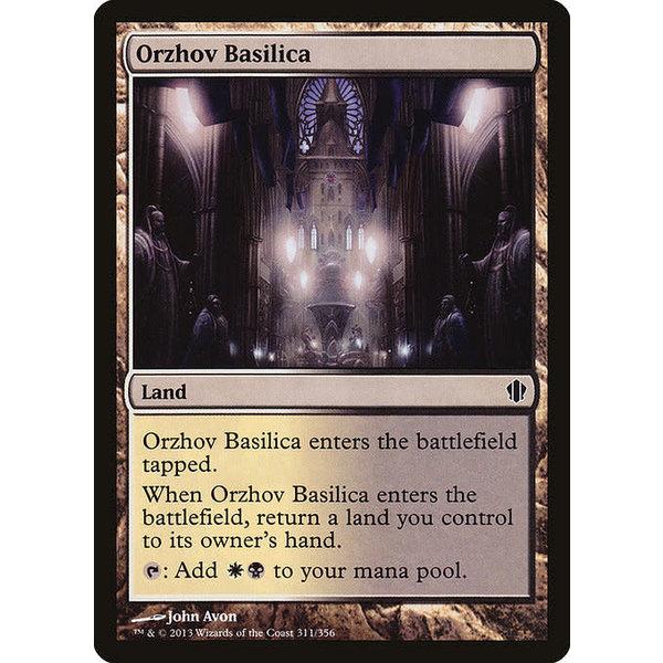 Magic: The Gathering Orzhov Basilica (311) Lightly Played
