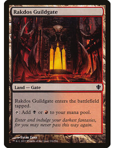Magic: The Gathering Rakdos Guildgate (314) Lightly Played
