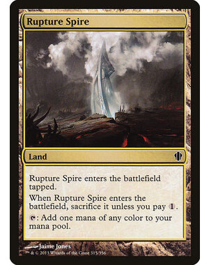 Magic: The Gathering Rupture Spire (315) Moderately Played