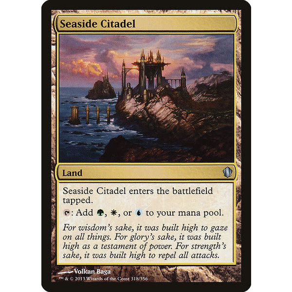 Magic: The Gathering Seaside Citadel (318) Moderately Played