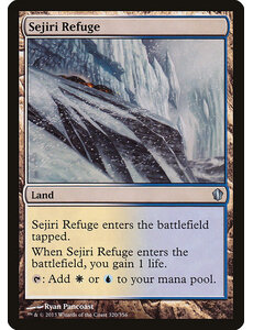 Magic: The Gathering Sejiri Refuge (320) Lightly Played