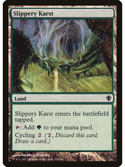 Magic: The Gathering Slippery Karst (324) Lightly Played