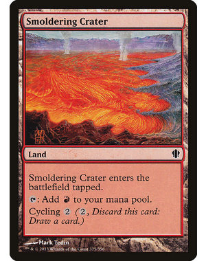 Magic: The Gathering Smoldering Crater (325) Lightly Played