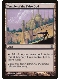 Magic: The Gathering Temple of the False God (327) Lightly Played