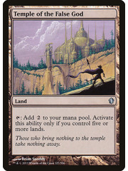 Magic: The Gathering Temple of the False God (327) Moderately Played