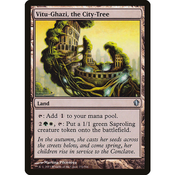 Magic: The Gathering Vitu-Ghazi, the City-Tree (332) Lightly Played