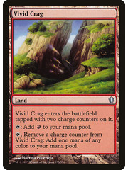 Magic: The Gathering Vivid Crag (333) Lightly Played