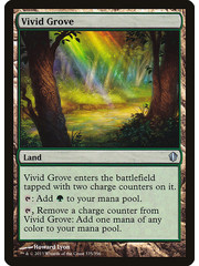 Magic: The Gathering Vivid Grove (335) Lightly Played