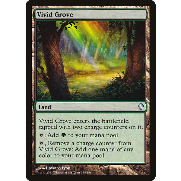 Magic: The Gathering Vivid Grove (335) Lightly Played