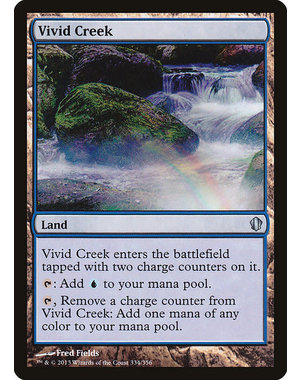 Magic: The Gathering Vivid Creek (334) Lightly Played