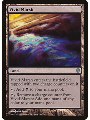 Magic: The Gathering Vivid Marsh (336) Lightly Played