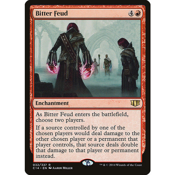 Magic: The Gathering Bitter Feud (032) Lightly Played