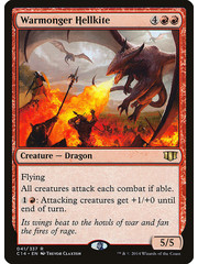 Magic: The Gathering Warmonger Hellkite (041) Lightly Played
