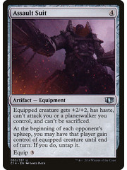 Magic: The Gathering Assault Suit (053) Moderately Played