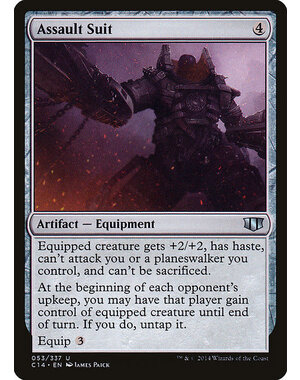 Magic: The Gathering Assault Suit (053) Moderately Played