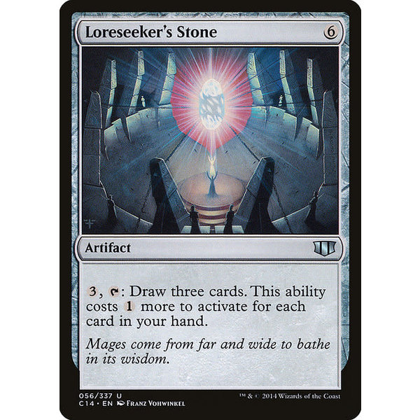 Magic: The Gathering Loreseeker's Stone (056) Moderately Played