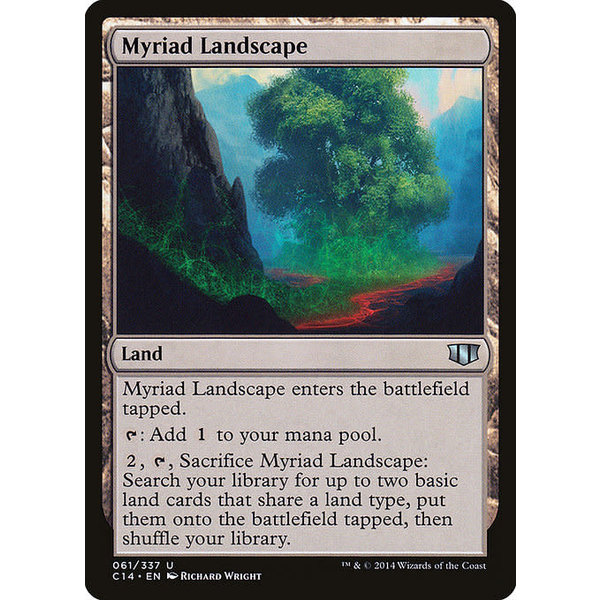 Magic: The Gathering Myriad Landscape (061) Lightly Played