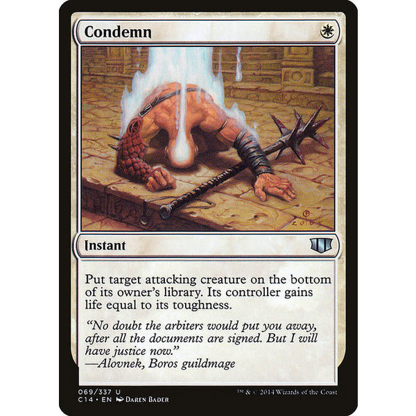 Magic: The Gathering Condemn (069) Lightly Played
