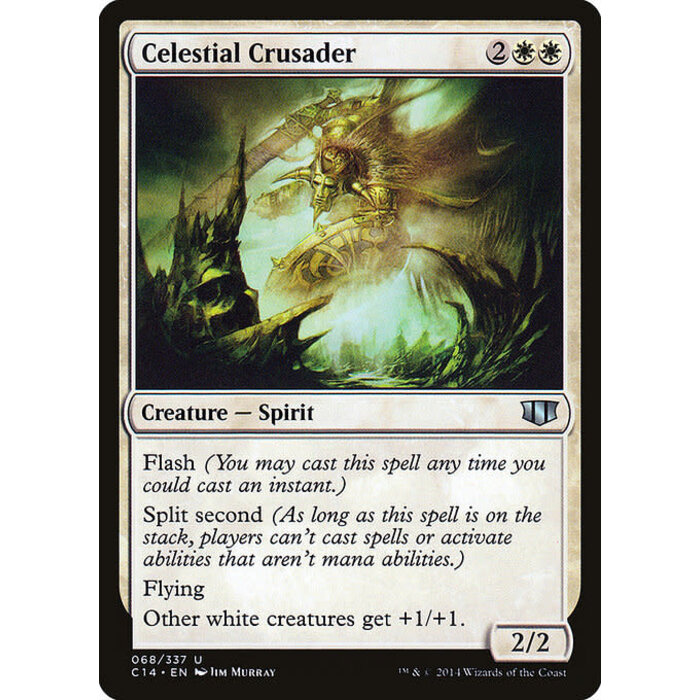 Magic: The Gathering Celestial Crusader (068) Lightly Played