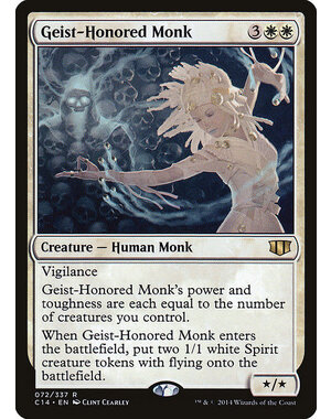 Magic: The Gathering Geist-Honored Monk (072) Moderately Played