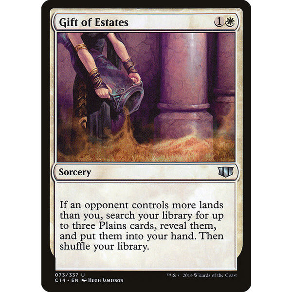Magic: The Gathering Gift of Estates (073) Lightly Played