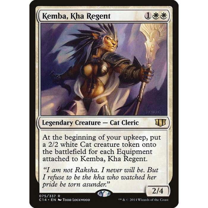 Magic: The Gathering Kemba, Kha Regent (075) Moderately Played