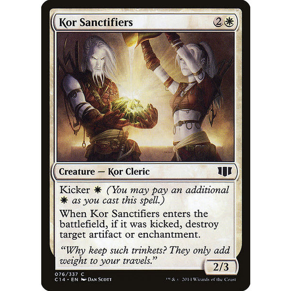 Magic: The Gathering Kor Sanctifiers (076) Lightly Played