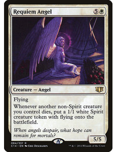 Magic: The Gathering Requiem Angel (084) Lightly Played