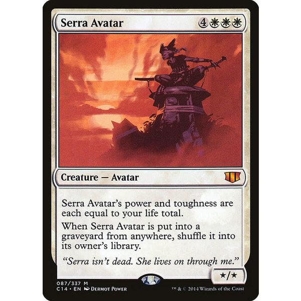 Magic: The Gathering Serra Avatar (087) Lightly Played