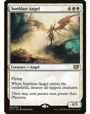 Magic: The Gathering Sunblast Angel (092) Lightly Played