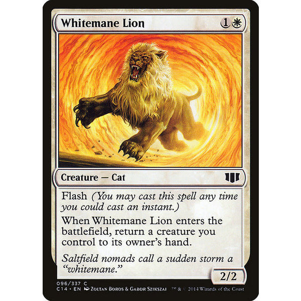 Magic: The Gathering Whitemane Lion (096) Lightly Played
