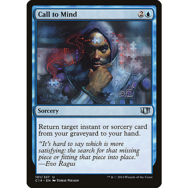 Magic: The Gathering Call to Mind (101) Lightly Played