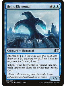 Magic: The Gathering Brine Elemental (099) Moderately Played