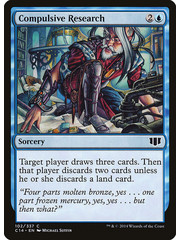 Magic: The Gathering Compulsive Research (102) Lightly Played