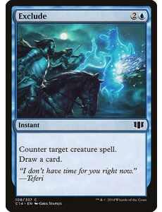 Magic: The Gathering Exclude (108) Lightly Played