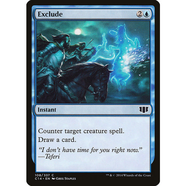 Magic: The Gathering Exclude (108) Lightly Played