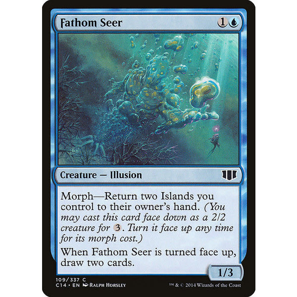 Magic: The Gathering Fathom Seer (109) Lightly Played