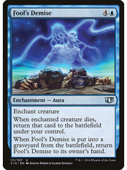 Magic: The Gathering Fool's Demise (111) Lightly Played