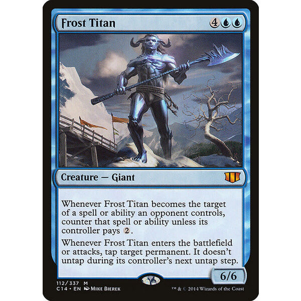 Magic: The Gathering Frost Titan (112) Moderately Played